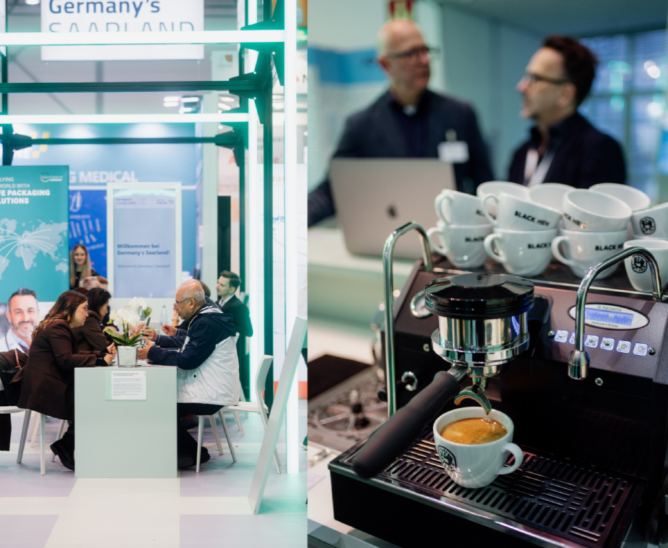 Foto von Bsprechungstisch und Barista